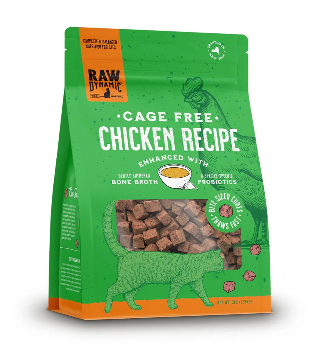 Raw Dynamic - Frozen Chicken For Cats