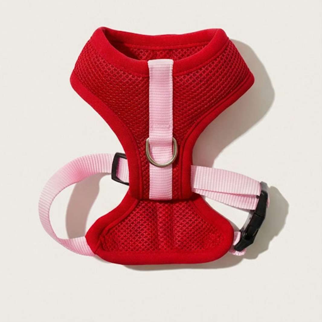 Color Block Padded Harness