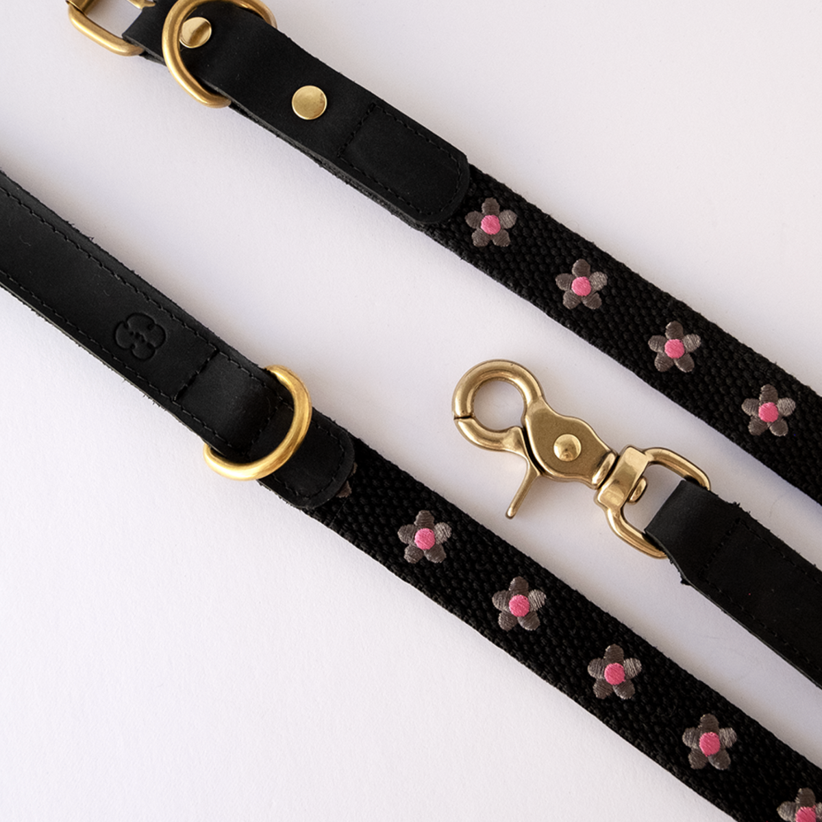Daisy Leather Dog Leash