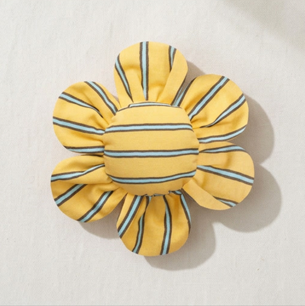 Stripe Daisy Dog Toy