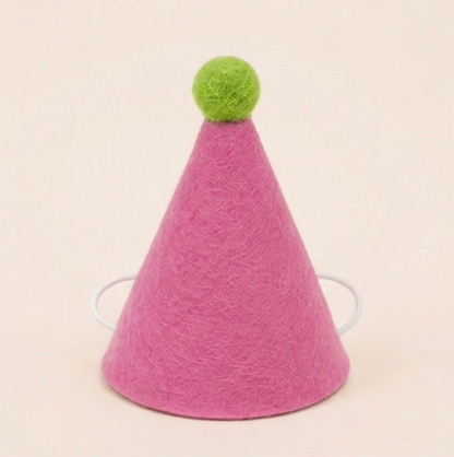 Pompom Party Hat