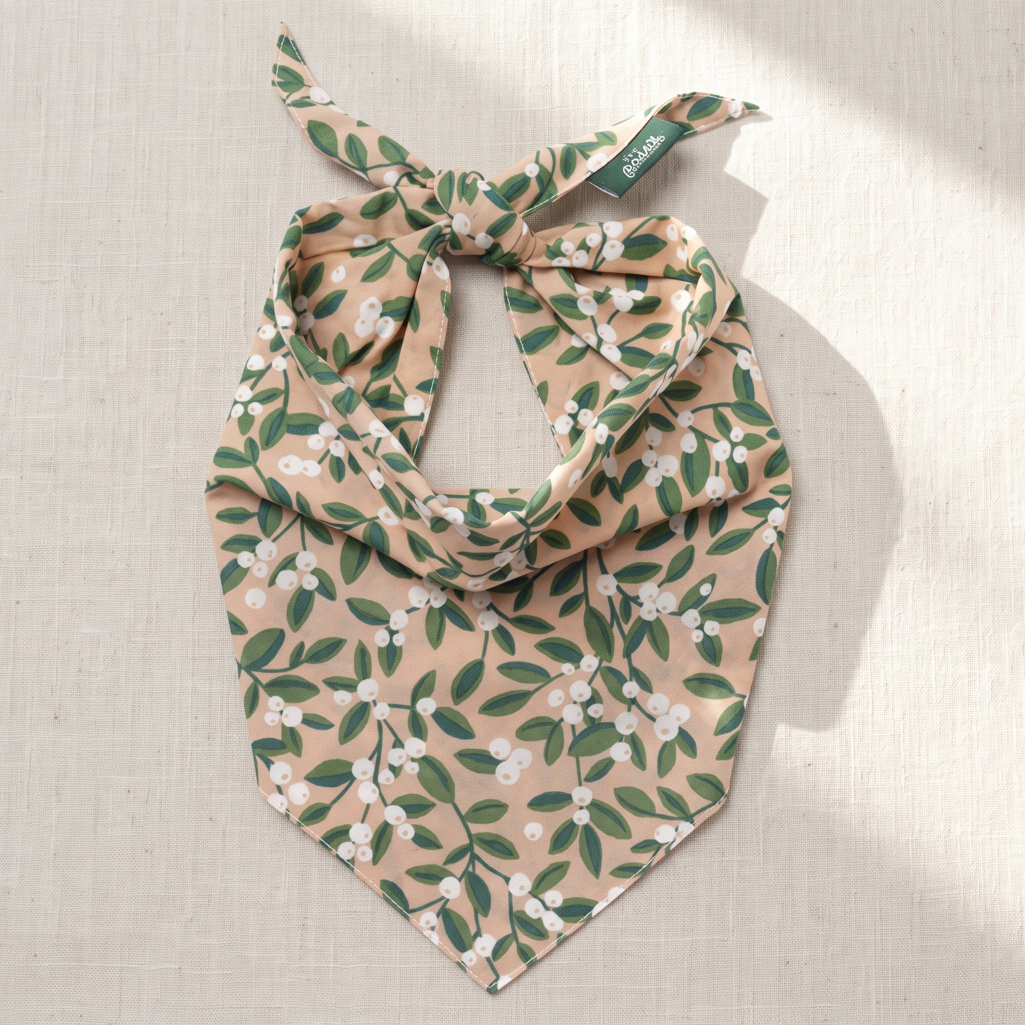 Green Berry Dog Bandana