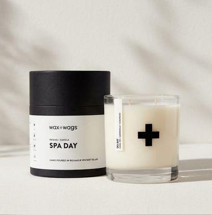 Wax + Wags Candle: Spa Day