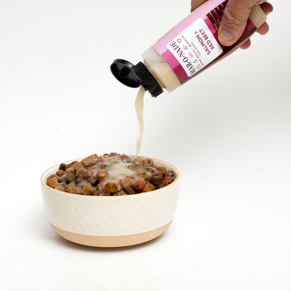Salmon &amp; Red Beet Bone Broth + Marrow for Dogs