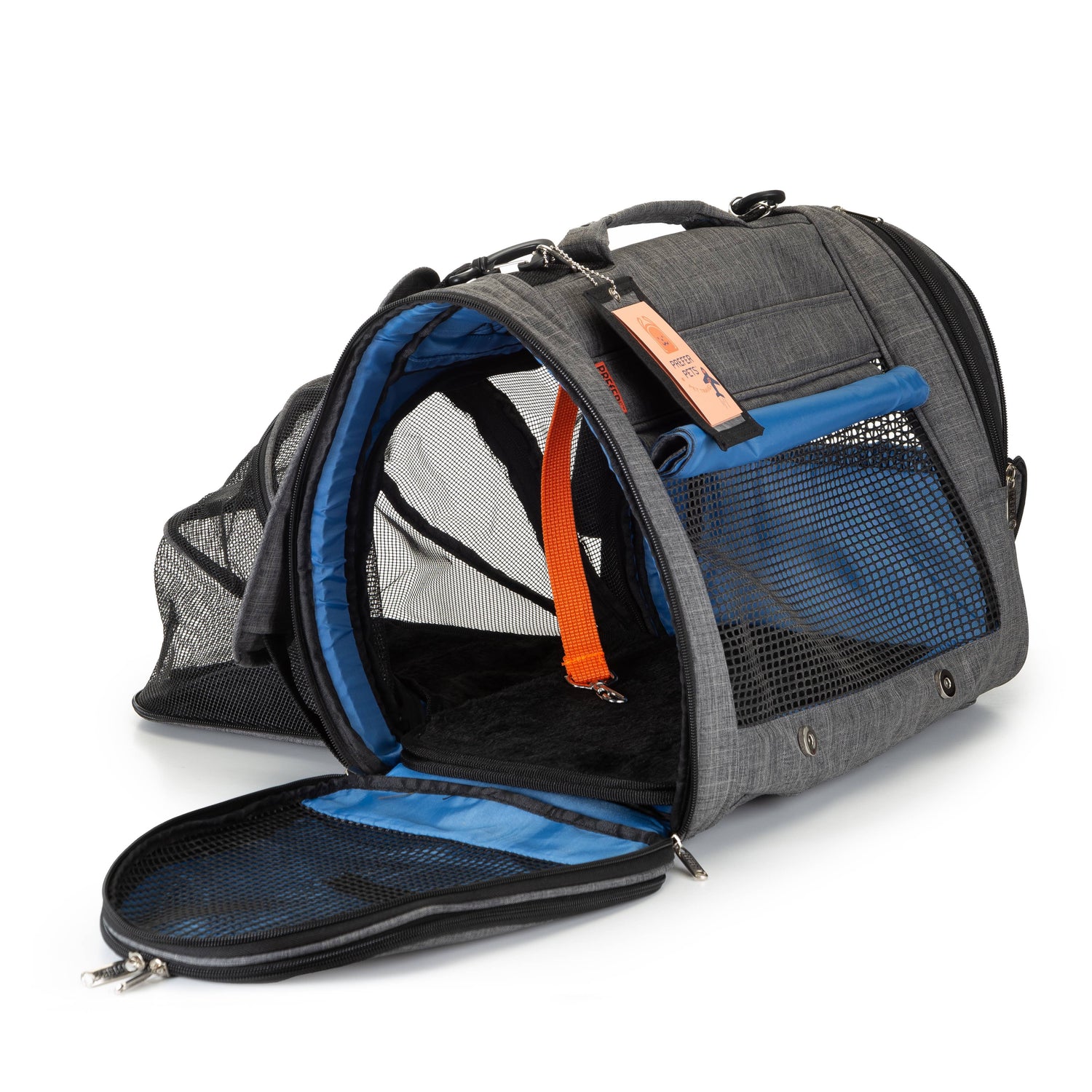 Hideaway Backpack - Expandable Heather Gray