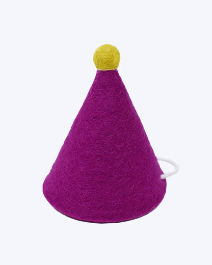 Pompom Party Hat
