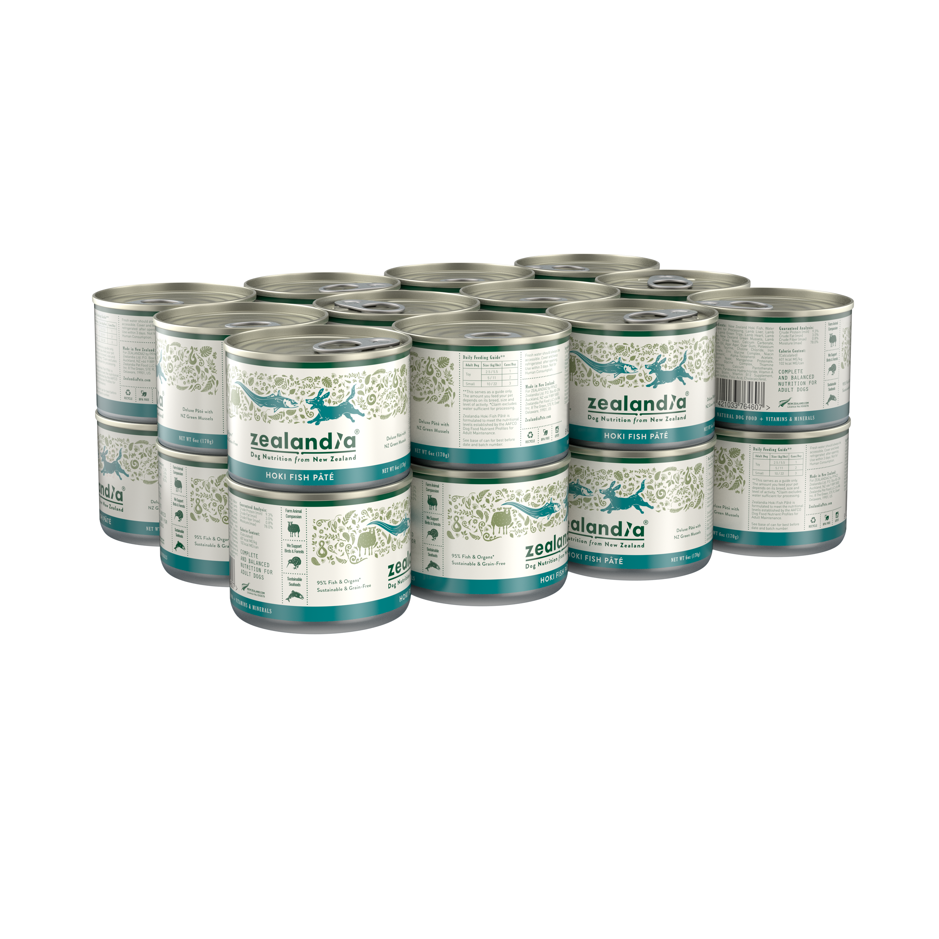 Zealandia Hoki Fish Pâté Wet Dog Food