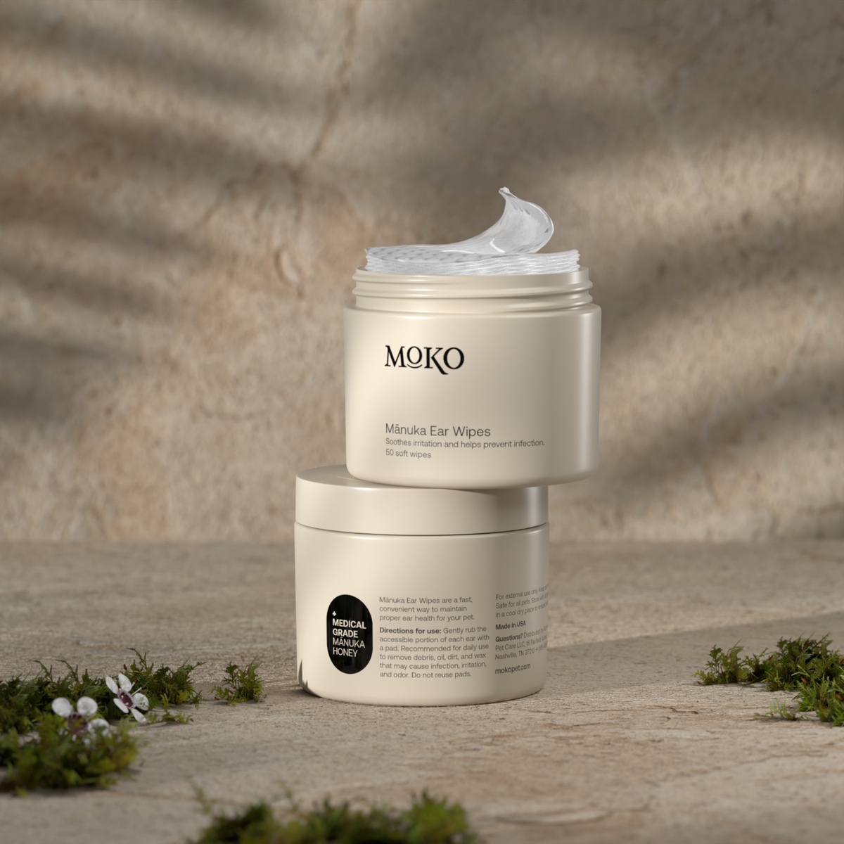 Moko® Mānuka Ear Wipes