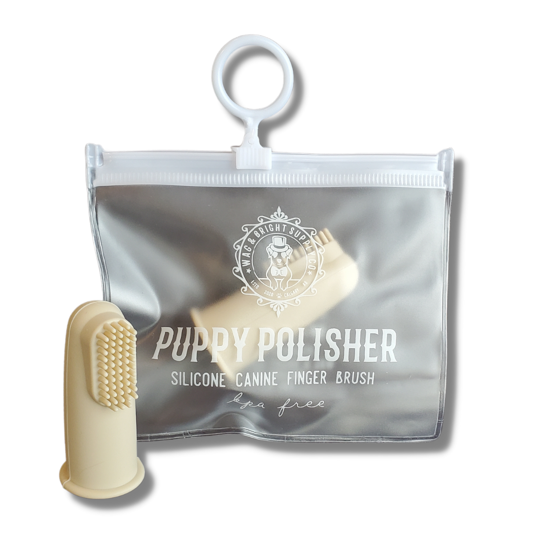 Tooth Polisher Silicone Finger Brush