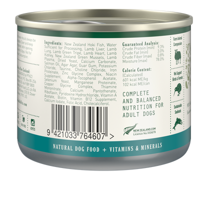 Zealandia Hoki Fish Pâté Wet Dog Food