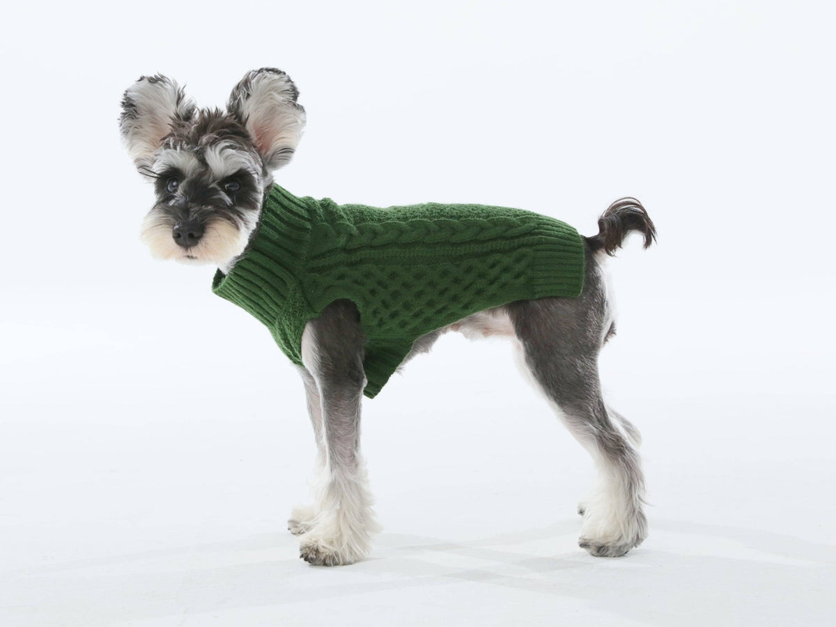 Green Cableknit - THE BOXER