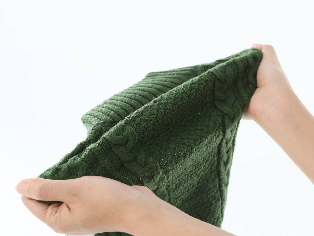 Green Cableknit - THE BOXER