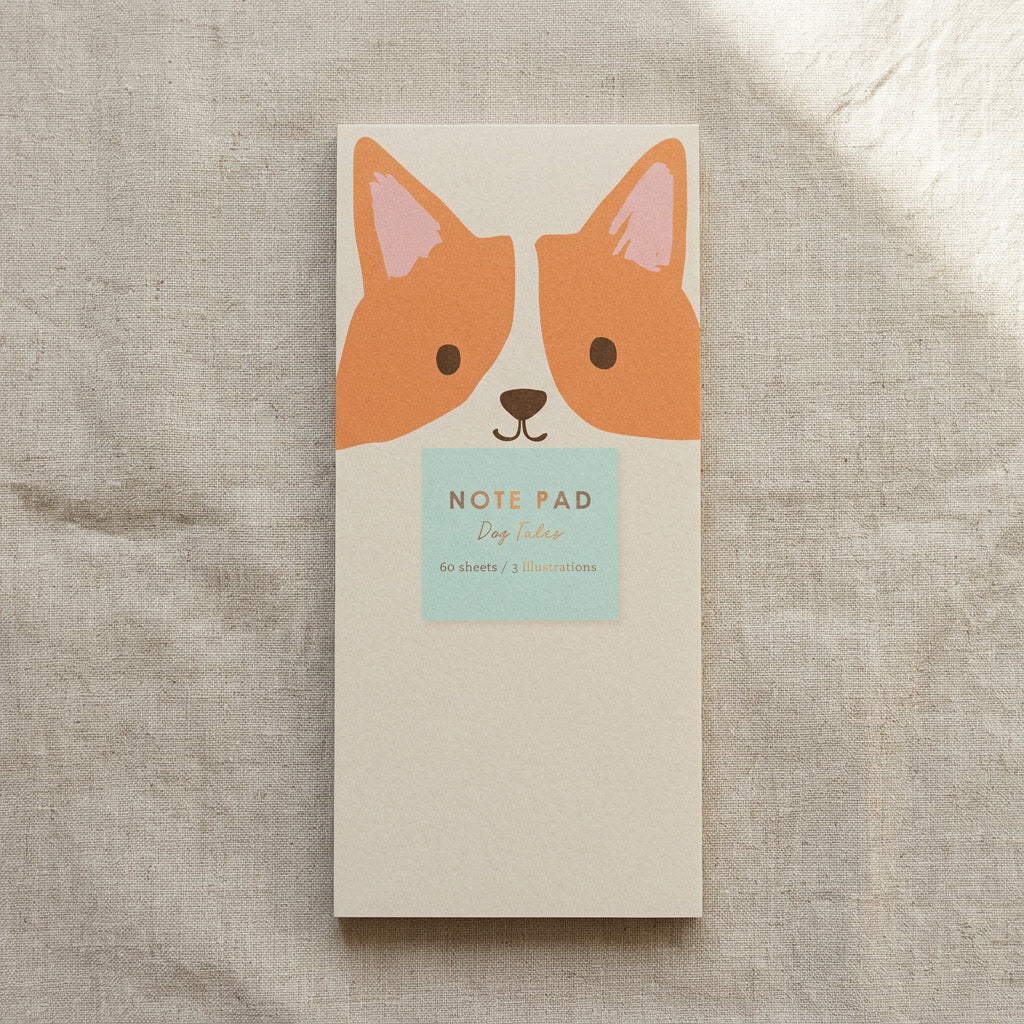Corgi Dog Tales Notepad