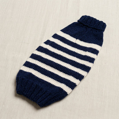 Alpaca Flynn Navy and White Stripe Sweater