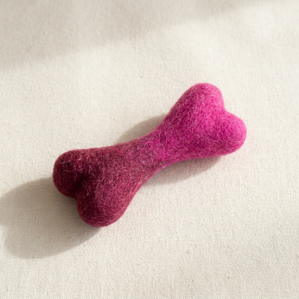 Ombre Wool Dog Toy