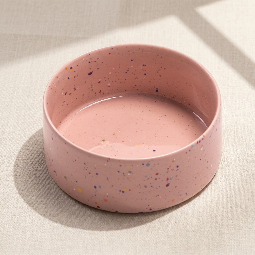 Confetti Dog Bowl